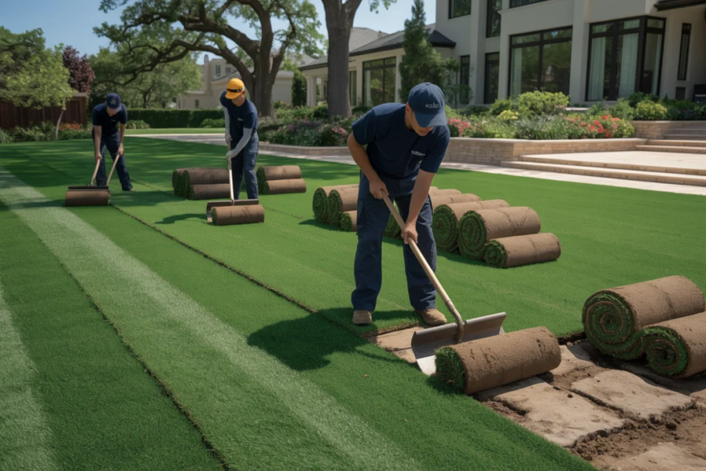 Choose THE BEST sod installation service (How-to)
